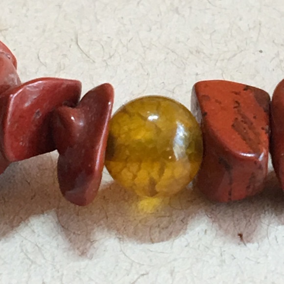 ❤️Stunning❤️ 6 3/4” Gemstone Stretch Bracelet - Picture 2 of 7